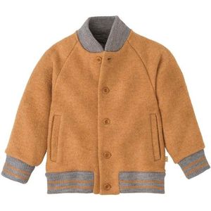 disana Kids College-Jacke Wollen vest (Kinderen |oranje)