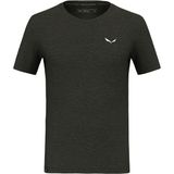 Salewa - Eagle Minilogo TShirt - Groen - Merino - Wandelen