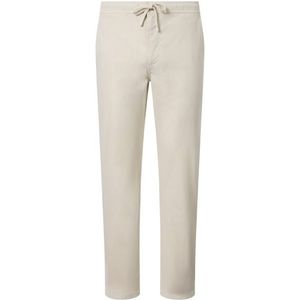 Ecoalf - Broeken - Heren - Beige - Katoen - Ethic Broek met Verstelbare Taille