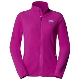 The North Face Womens 100 Glacier Full Zip Fleecevest (Dames |purper/roze)