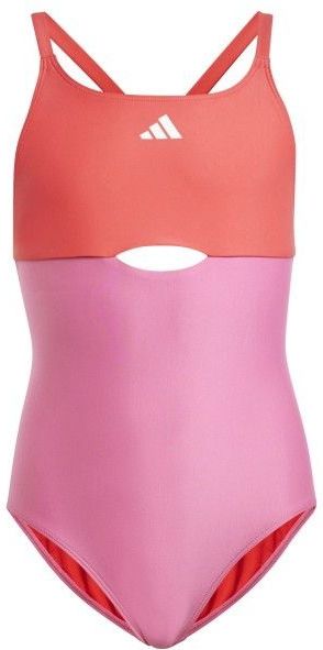 Adidas Colorblock X Back Zwemkleding Roze 13-14 Years Meisjes