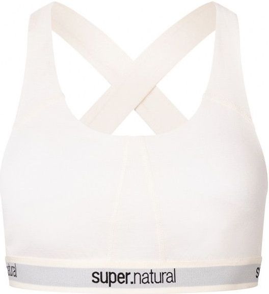 super.natural - W FEEL GOOD BRA - Sport BH - Merinowol - Zwart