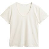 Elvine - Nola - T-shirt - Crème - Losse Pasvorm