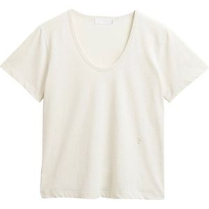 Elvine - Nola - T-shirt - Crème - Losse Pasvorm