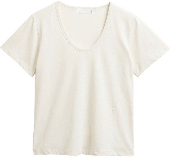 Elvine - Nola - T-shirt - Crème - Losse Pasvorm