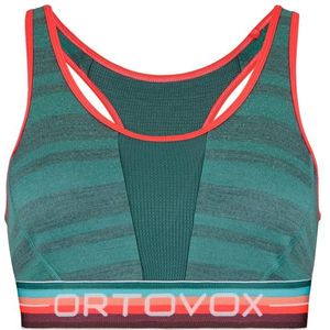 Ortovox Womens 185 RockNWool Sport Top Merino-ondergoed (Dames |turkoois)