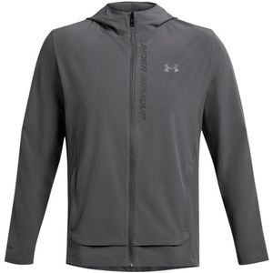 Under Armour Outrun The Storm Jacket Hardloopjack (Heren |grijs)
