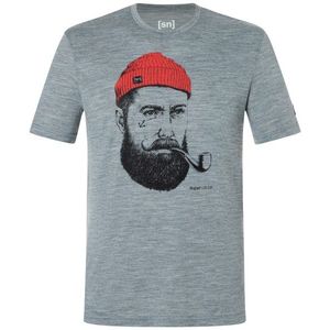 supernatural Sailor Tee Merinoshirt (Heren |grijs)