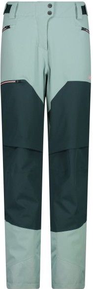 CMP Womens Pant Twill Skibroek (Dames |blauw/turkoois |waterdicht)