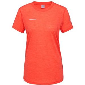 Mammut Womens Tree Wool Firstlayer T-Shirt Merinoshirt (Dames |peach melange)