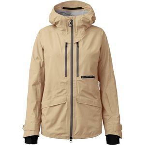 Martini Womens Yalca 3L Jacket Regenjas (Dames |beige |waterdicht)