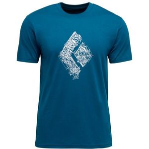Black Diamond - Engineered Diamond S/S Tee - T-shirt - Blauw
