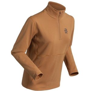 Daehlie Womens Half Zip Pace Fleecevest (Dames |bruin)
