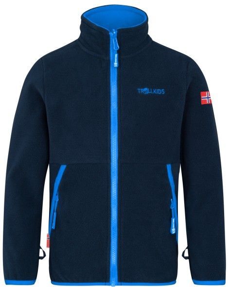 Trollkids Kids Storfjord Jacket Fleecevest (Kinderen |blauw)