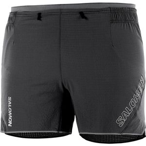 Salomon Sense Aero 5 Shorts Hardloopshort (Heren |zwart/grijs)