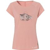 Vaude Womens Tekoa T-Shirt II Sportshirt (Dames |roze)