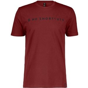Scott No Shortcuts S/S T-shirt (Heren |rood)