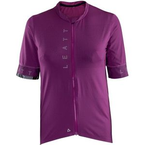 Leatt Womens MTB Endurance 50 Short Sleeve Jersey Fietsshirt (Dames |purper)