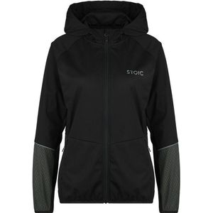 Stoic Womens HelsingborgSt Performance Hoody Hardloopjack (Dames |zwart)