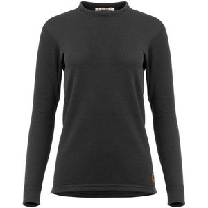Aclima Womens Woolterry Crew Neck Merinotrui (Dames |zwart)