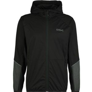 Stoic HelsingborgSt Performance Hoody Hardloopjack (Heren |zwart |waterdicht)