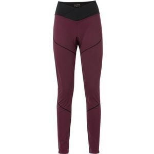 Vaude Womens Posta Warm Tights Fietsbroek (Dames |rood)