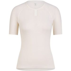 Rapha Womens Merino Base Layer Short Sleeve Merino-ondergoed (Dames |wit)