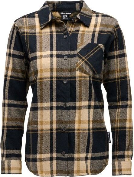 Black Diamond Womens Project Flannel Overhemd (Dames |zwart)