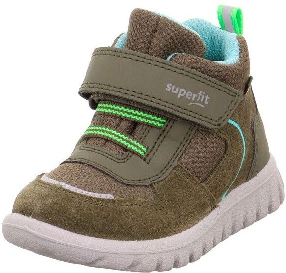 Superfit - Sport7 - Leerschoenen - Lichtgroen - Voor Jongens