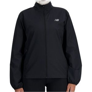 New Balance Womens Sport Essentials Active Woven Jacket Hardloopjack (Dames |zwart)