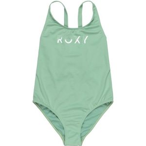 Roxy - Girls Solid Active One Piece - Badpak - Groen