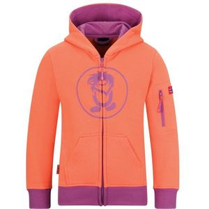 Trollkids Kids Sortland Jacket Hoodie (Kinderen |rood)