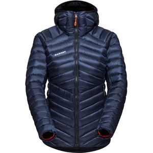 Mammut Womens Broad Peak Insulation Hooded Jacket Donsjack (Dames |blauw)
