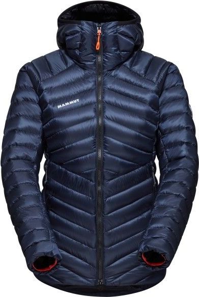 Mammut Womens Broad Peak Insulation Hooded Jacket Donsjack (Dames |blauw)