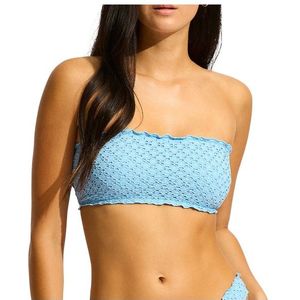 Seafolly Womens Daydreamer Tube Top Bikinitop (Dames |oranje)