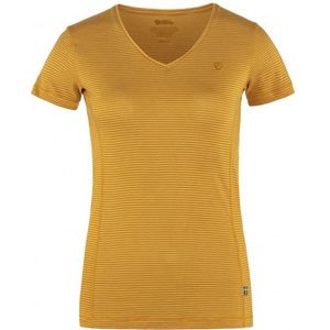 Fjällräven Womens Abisko Cool T-shirt (Dames |geel)