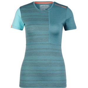 Ortovox - 185 Rock'N'Wool - Merino-ondergoed - Turkoois - Dames