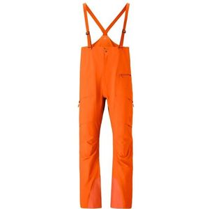 Norrona More GORE-TEX Salopette Skibroek (Heren |oranje |waterdicht)