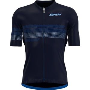 Santini Idea Jersey Fietsshirt (Heren |blauw)