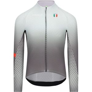 Q365 Jersey Long Sleeve R2 Made In Italy Fietsshirt (Heren |grijs)