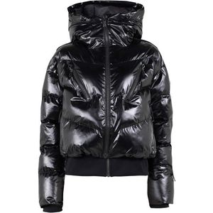 8848 Altitude Womens Noelle Ski Jacket Ski-jas (Dames |zwart/grijs |waterdicht)