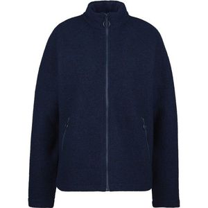 Stoic Womens BoiledWool MunkebySt Jacket Merinovest (Dames |blauw)