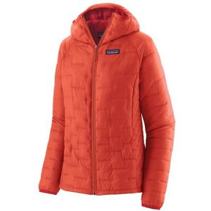 Patagonia Womens Micro Puff Hoody Synthetisch jack (Dames |rood)