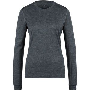 Heber Peak Womens Merino190 RootHe L/S Merino-ondergoed (Dames |grijs)