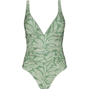 Barts Womens Akamu Sculpting One Piece Badpak (Dames |groen)