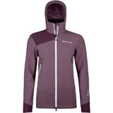 Ortovox - Pala Hooded Jacket - Softshelljack - Purper - DWR-geïmpregneerd