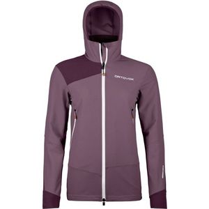 Ortovox - Pala Hooded Jacket - Softshelljack - Purper - DWR-geïmpregneerd