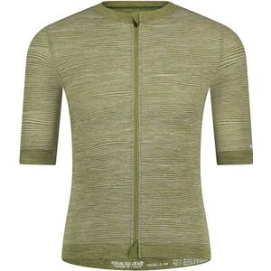 Shimano Evolve Terra Seamless Short Sleeves Jersey Fietsshirt (olijfgroen)