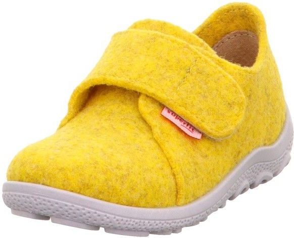Superfit Happy OCTI pantoffels voor jongens en meisjes, 20 EU, geel, 20 EU