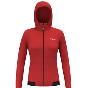 Salewa Womens Pedroc PolarLite Hooded Jacket Fleecevest (Dames |rood)